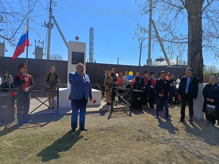 «Вечная память павшим воинам в Великой Отечественной войне".